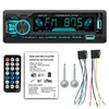 Samochód audio Radio 1 din mp3 samochód stereo bluetooth fm aux w kolorowych przyciskach USB aplikacja zdalne sterowanie 1din multimedia odtwarzacz