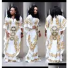 Casual Dresses Tilapia Loose Women Summer Dress Straight Design Royal African Style Dashiki Elastic Big MX190727 Drop Delivery Appar Dhjug