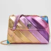 Épaule Kurt Geiger sac sac à main pour femmes Chaîne Sac à bandoulière designer sac à main Luxury Lady Slingbag Wallet Rainbow Mini Messenger GDE2