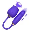 Toys Sex Toys Masager Toy Vibrator Toys for Women Double Heads Rose Sucking Massage Tools Dolls relaxants Y3W3 L3ZN