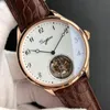 Armbandsur Sugess Tourbillon Mechanical Watch Men for Seagull Movement St8230 Sapphire Wrist Man Watches Dress Crocodile