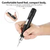 Elektrische oefening 15000 tpm mini handheld USB gravure pen polijstmachine met dremel roterend gereedschap accessoires diy tools 221208