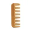 Doğal yüksek kaliteli bambu ve ahşap tarak sakal tarak sağlık bambu tarak lazer gravür logosu FY5530