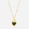 Love necklace pendant titanium steel fashion heart shaped pendant jewelry double-sided versatile