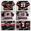 College Hockey Wears Nik1 Dostosuj Męskie Damskie Dziecięce WHL Calgary Hitmen 10 Tomanek 32 Wright 2 Jake Bean 100% haftowane s Hokej na lodzie Tanie koszulki Goalit Cut