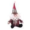 Decorações de Natal 30 estilos para bonecas de casas árvores Inovadoras Elk Santa Snowman Decora