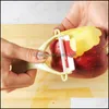 Fruitgroentegereedschap Duurzame keramische peeler Plastic aardappel Wortelsnijder Sharp Slicer draagbare keukengadgets vtky2378 Dr Dhulr