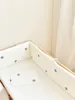 Bed Rails Baby Crib Bumper Bear Bunny Tiger Embroidery Född quiltad barnkudde Kuddar Protector Spädbarnsskåpen Staket Ding 221209