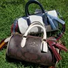 50% Discount in Stores 2023 Fashion Bag New Family Laohua Glacier White Cylinder Bag Classic Handbag Men and Women's Universal Fashion Leisure Crossbody