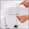 Altre forniture per servizi igienici da bagno Tubo di scarico Tappo per capelli Tappo Zoccolo a forma di fiore Cucina Lavandino del bagno Vasca da bagno Filtro fognario Antiblocki Dhz5B