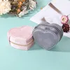 Jewelry Box Velvet Storage Case Portable Travel Jewelry Holder Women Gift Cases Packaging Earring Display Organizer Boxes