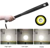 Factory direct selfdefense baseball bat glare 450 Lumens led flashlight T6 led outdoor multifunctional security mace Torches8307421