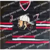 College Hockey Wears Nik1 Vintage Kevin Smith Fan Series BobHawks Hockey Jersey TV Jay e Silent Bob's Secret Stash Maglie Ricamo cucito Personalizza qualsiasi