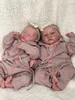 Dolls LVB 19 polegadas já pintadas Reborn Baby Awake Sleeping Born Born 3D Skin Visible Vales 221208