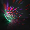 UFO LED effet lumières haut-parleurs intelligents USB coloré LED cristal boule magique Rotation LED lumière de scène avec télécommande sans fil