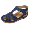 Sandaler 2022 Summer Retro Women's Route Casual Wedge Heel bekväm