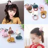 Haarschmuck Kind Mädchen niedlichen Tier Ball Ring weibliche Gummi kleine elastische Bänder koreanische Kopfbedeckung Kinder Ornamente