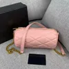 Designer Luxury Cross Body Bag Fashion Shoulder Bag Sling Bags Chain Classic Lady Cylindrical Wallet Single Zipper Long Stick Bag