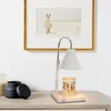 Table Lamps Liftable Wax Melting Lamp Marble Scented Candle Knob Heating Dimming