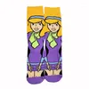 Women Socks LB2713 1 Par Funny Dog Cartoon Anime Novelty Men Breattable Movie Cotton Sock Presents For