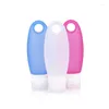 Storage Bottles Portable Travel Shampoo Silicone Shower Liquid Soap Dispenser Bathroom Lotion Mini Empty