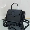 Handbags Crossbody Bags Women New Designer Classic Messenger Shoulder Purses LA Medusa Handle Genuine Leather Womens Metal Chain