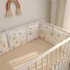 Bed Rails 6pcs Baby Kids Cotton Cot Nursery for Cartoon Bumper Boy Girl ding Children Infant Crib Protector 30x30cm 221209