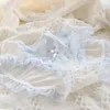 Kvinnors trosor japanska underkläder is silk sexig spets båge mitt midjan trosbara trosor kvinnliga underkläder underbyxor