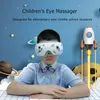 Masajeador de ojos 4D eléctrico inteligente Airbag vibración compresa Bluetooth fatiga bolsa arrugas niños masaje instrumento 221208