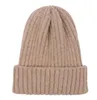 m￤n kvinnor tjock fleece varma hattar ull stickad avslappnad skid￥kning sn￶ m￶ssa m￶ssa vindt￤t utomhus cykling dubbel lager termisk skalle m￶ssor ull slouchy strip cap cap