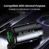 Mini USB C Car Charger Fast Charging QC3.0 PD 15W 3.1A Type-C Phone Charger Adapter For iPhone 14 13 12Pro Max Xiaomi Samsung Huawei