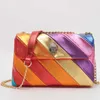 Épaule Kurt Geiger sac sac à main pour femmes Chaîne Sac à bandoulière designer sac à main Luxury Lady Slingbag Wallet Rainbow Mini Messenger GDE2