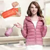 Women's Down Parkas Winter down jacket women coat warm Ultralight Hooded Jackets Long Sleeve Parka quilted coats Body warmer puffer jacket oversize 221208