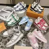 10A Designer Treaker Sneaker Virgil Casual Buty mężczyźni kobiety buta skórzana skóra Abloh czarna biała zielona skóra nakładki platform