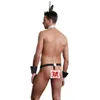 sex toy Men's sexy underwear men's maid male slave rabbit role play passion suit flirt