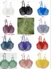 Reusable String Shopping Fruit Vegetables Grocery Bag Shopper Tote Mesh Net Woven Cotton Shoulder Bag Hand Totes Home Storage