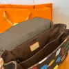 Kvinnor Luxurys designers väskor graffiti handväska kvinnor pursar handväskor messenger axel väska lyx crossbody flickor tot plånbok