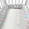 Bedrails vlecht knoop kussenkussen voor baby wiegbeschermer COT Room decor Ding Set Boy Decoration 221209