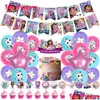 Party Games Crafts Gabby Dollhouse Birthday Decorations Balloons Arch Kit Cat Set Supply Decor Gabbys Doll House Figure Toys DH3AF