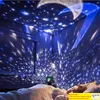 Brelong RGB colorido colorido noturno claro Cosmic Starry Sky Projeção Lâmpada LED LED Lâmpada Lâmpada Lâmpada Lâmpada Azul Branca