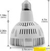 Grow Lights LED Track Plant Light Tyskland Källfläkt Kylning 30 glödlampa inomhus Spotlight 35W för hydroponik
