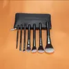 7 pièces pinceaux de maquillage professionnels ensemble Premium poils synthétiques fond de teint poudre correcteurs ombres à paupières Blush brosse