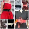 Belts Elegant Women Belt Soft PU Leather Wide High Waist Lady Self Tie Wrap Around Waistband Dress Accessories