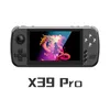 POWKIDDY X39 pro Jogadores de jogos portáteis Tela IPS de 4,5 polegadas Handheld Video Retro Game Console PS1 Suporte Controladores com fio Presentes para crianças