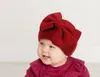 2022 Baby Cotton Hat Children Bowknot Sleeve Hat Turban Headwear Head Accessories Beanie Cap barn turban toppar