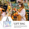 حقيبة غلاف الهدايا حقيبة قابلة لإعادة الاستخدام للحفلات القابلة للبقالة ثلاثية الأبعاد للتسوق حلوى التغليف غير المنسوج