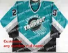 College Hockey viste Custom Vintage IHL Las Vegas Jersey Thunder 50th Anniversary 1994-95 Marc Habscheid 1990's Rhett Trombley 1995-96 Vladimir Tsyplakov 1994