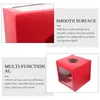 Confezione regalo 4pcs Boxes Square Sfere quadrate Scatola Multi container Suggerimento per la festa