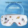 Masajeador de ojos 4D eléctrico inteligente Airbag vibración compresa Bluetooth fatiga bolsa arrugas niños masaje instrumento 221208