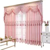Curtain High-grade Chenille Embroidered Curtains Living Room European-style Bedroom Floor-to-ceiling Balcony High Shading Bay Window